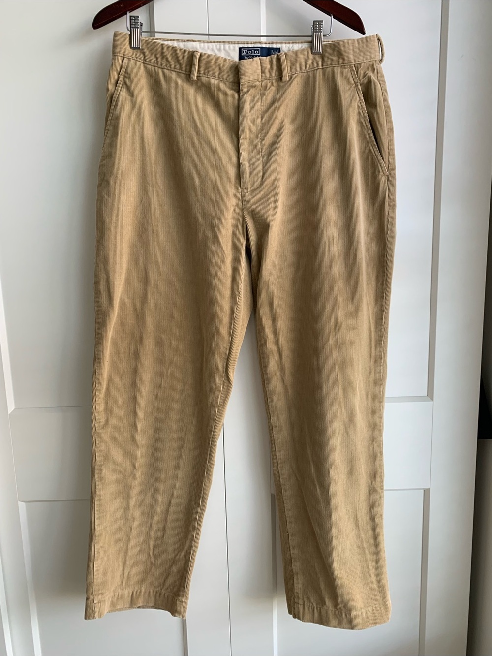 Polo Ralph Lauren Men’s Khaki Corduroy Pants size 36 x 32